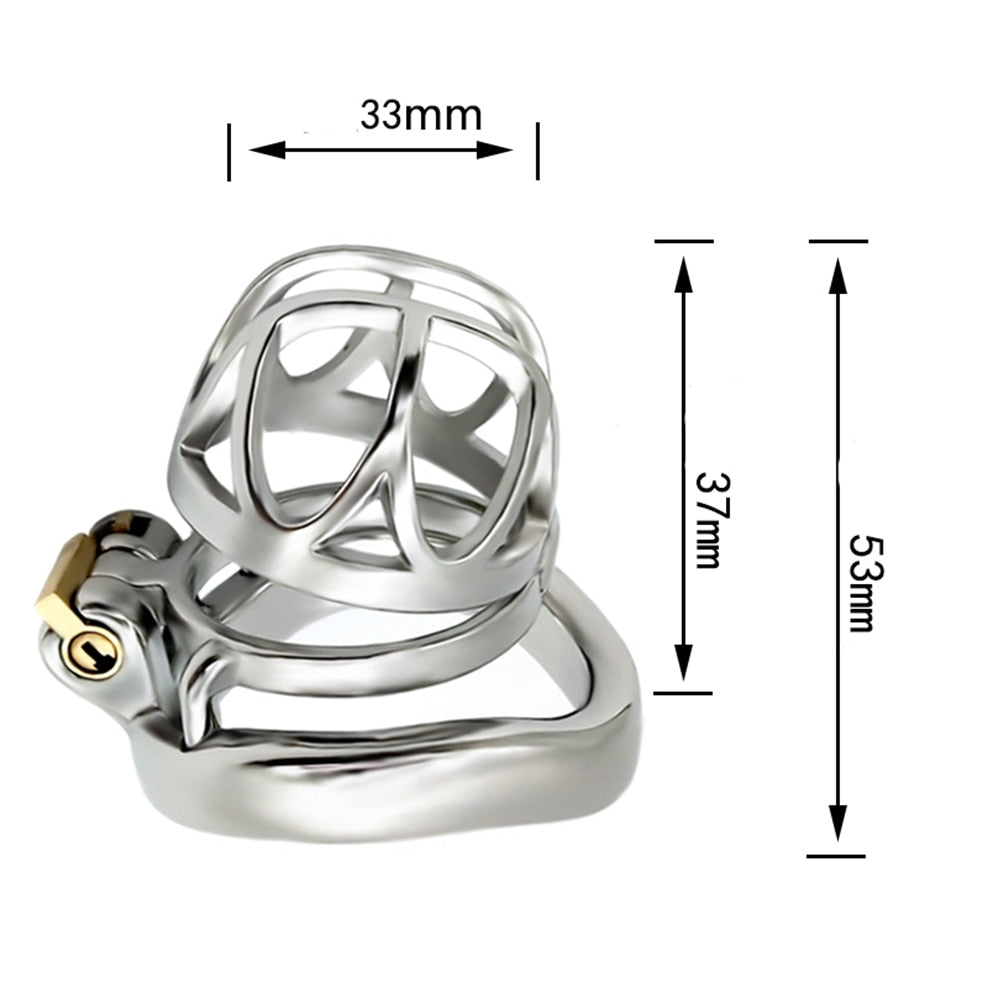 No Bail Chastity Cage - Sissy Lux