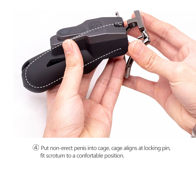 Cellmate Chastity Cage App Controlled - Sissy Lux