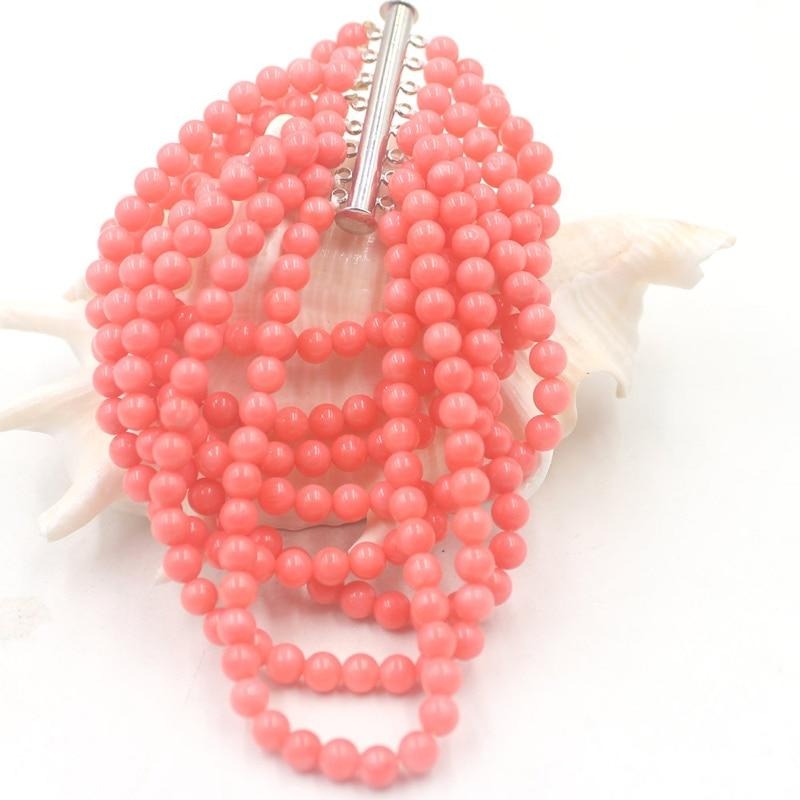 Pink Coral Sissy Sassy Bracelet - Sissy Lux