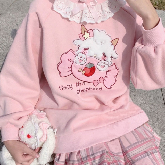 Sweet Sissy Lamb Sweatshirt - Sissy Lux