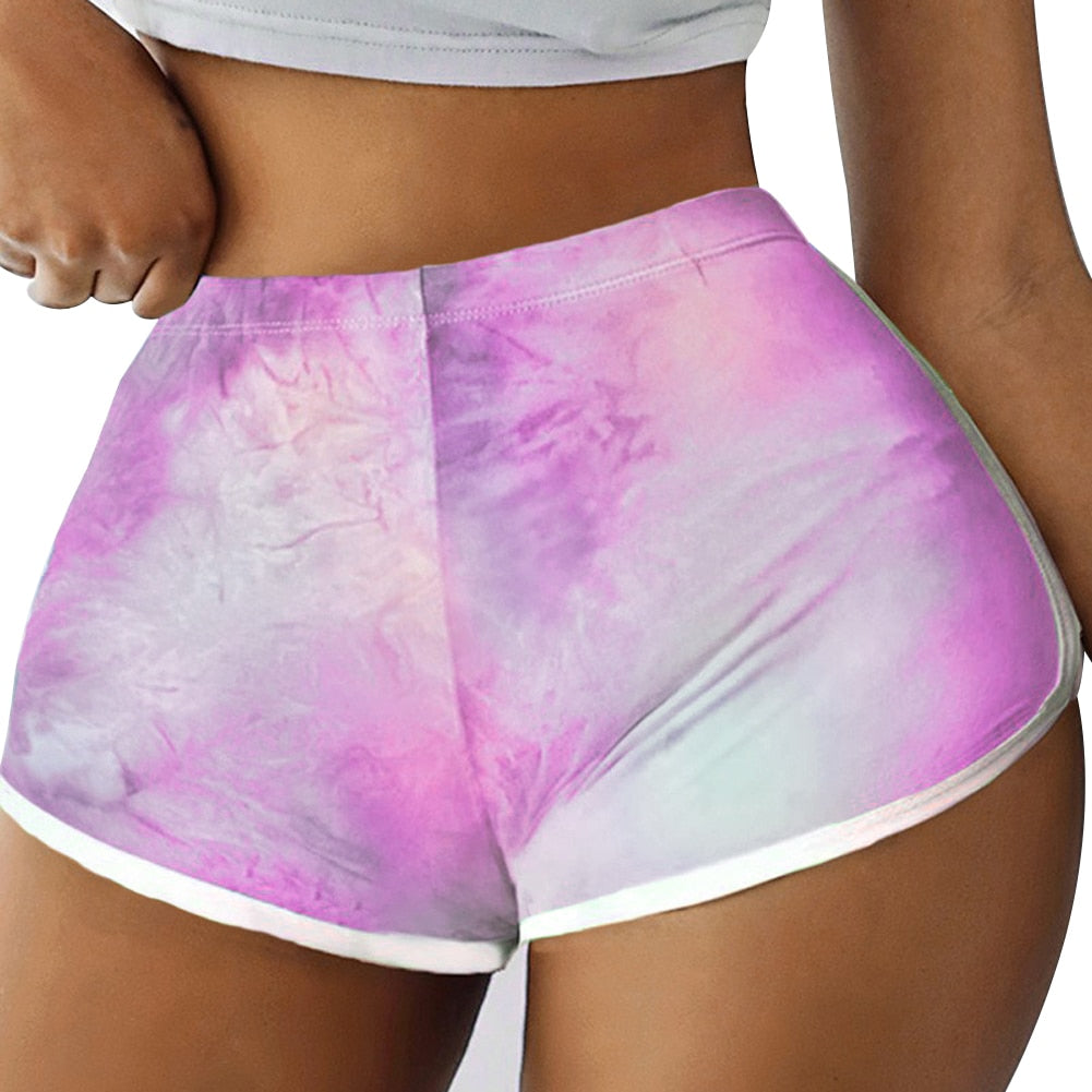 "Slutty Sissy" Tie-Dye Shorts - Sissy Lux