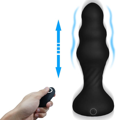 Sissy Student Anal Vibrator Plug with Remote Control - Sissy Lux