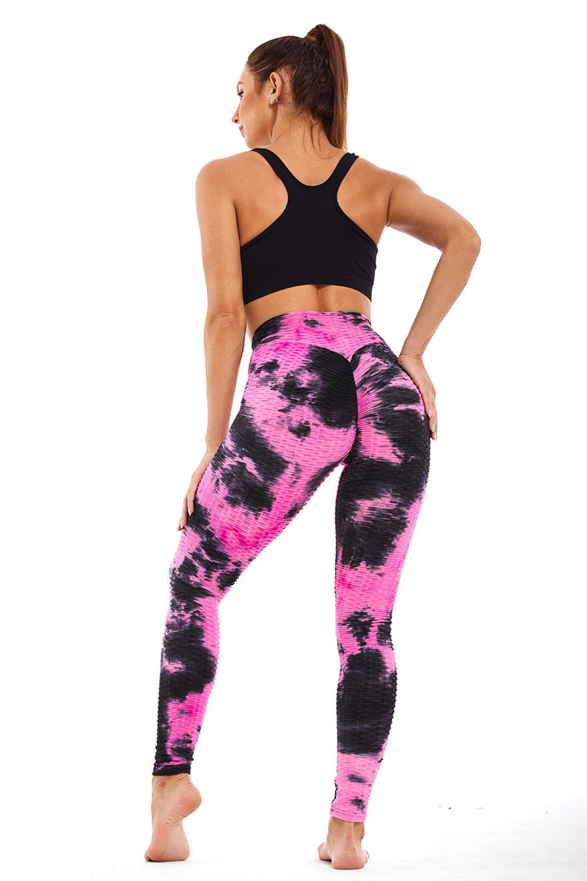 Tie Dye Yoga Leggings - Sissy Lux