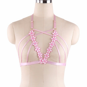 Adjustable Pink Sissy Harness - Sissy Lux