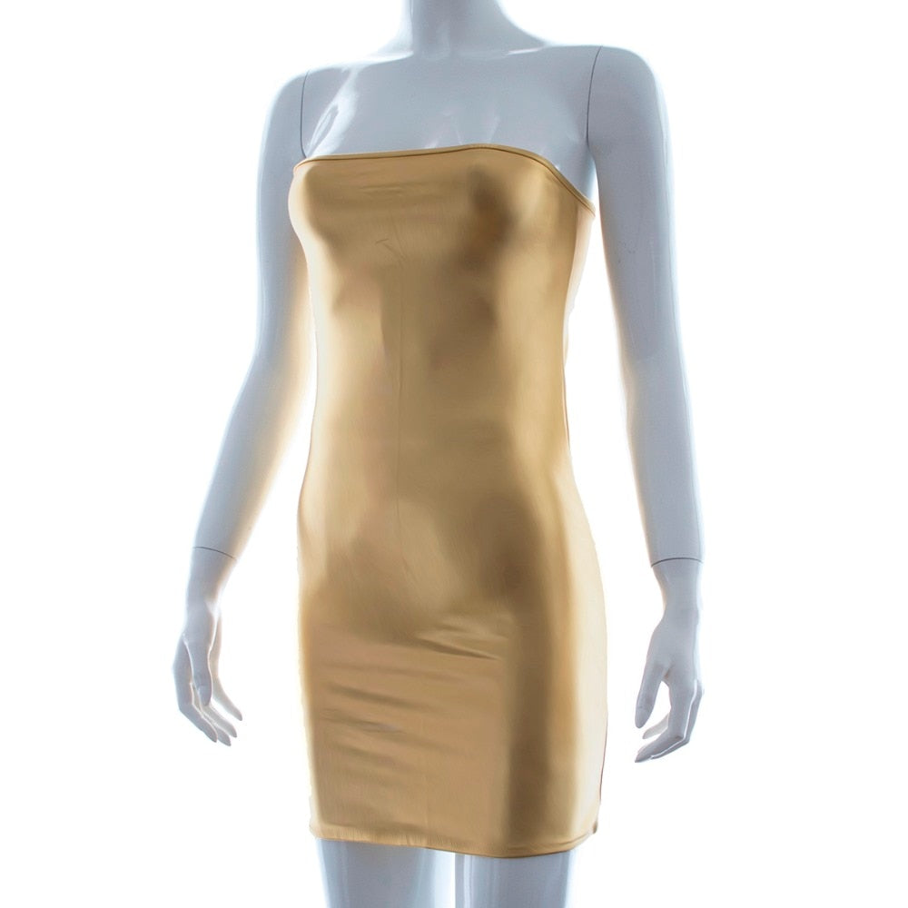 Exotic Night Latex Dress - Sissy Lux