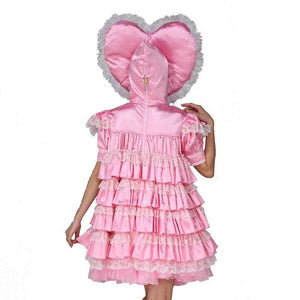 Lockable Sissy Love Frilly Dress - Sissy Lux