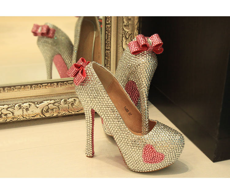 Spoiled Sissy Crystal Pumps - Sissy Lux