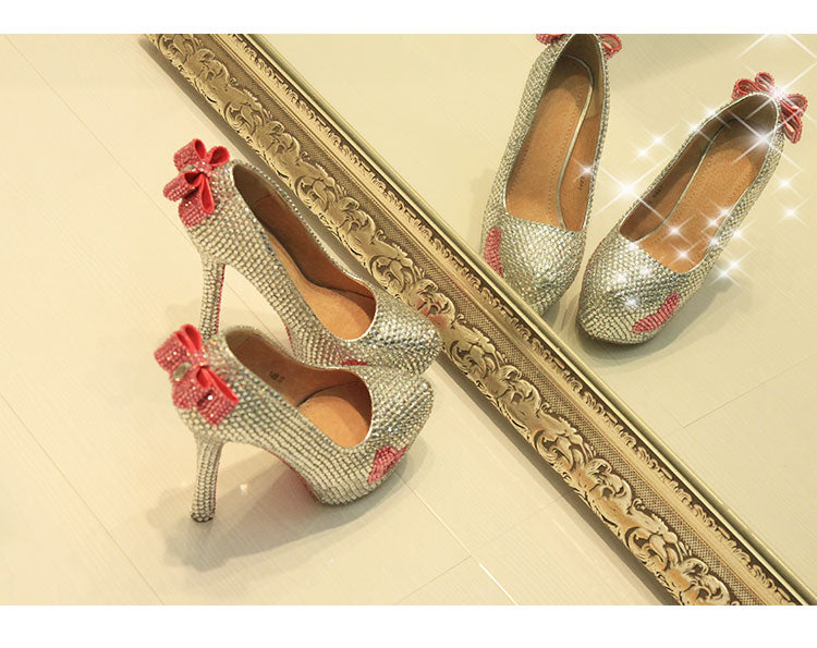 Spoiled Sissy Crystal Pumps - Sissy Lux