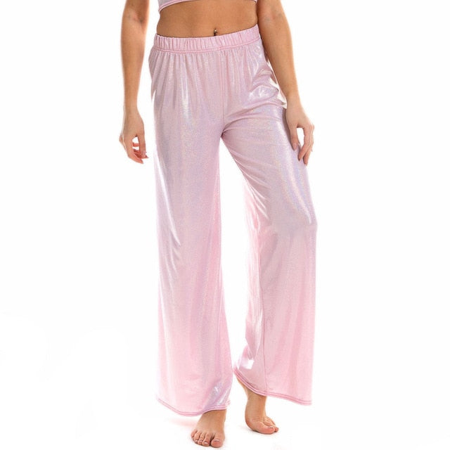 Sissy Pink Disco Pants - Sissy Lux