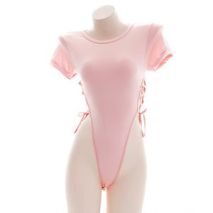 Sassy Pink Jumpsuit - Sissy Lux