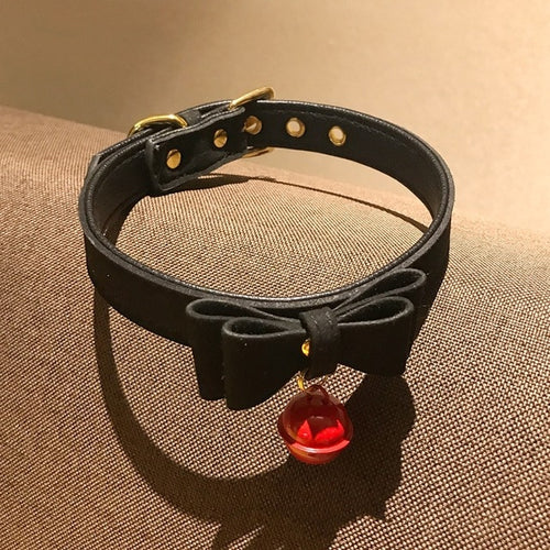 "Sissy Flor" Bow Choker - Sissy Lux