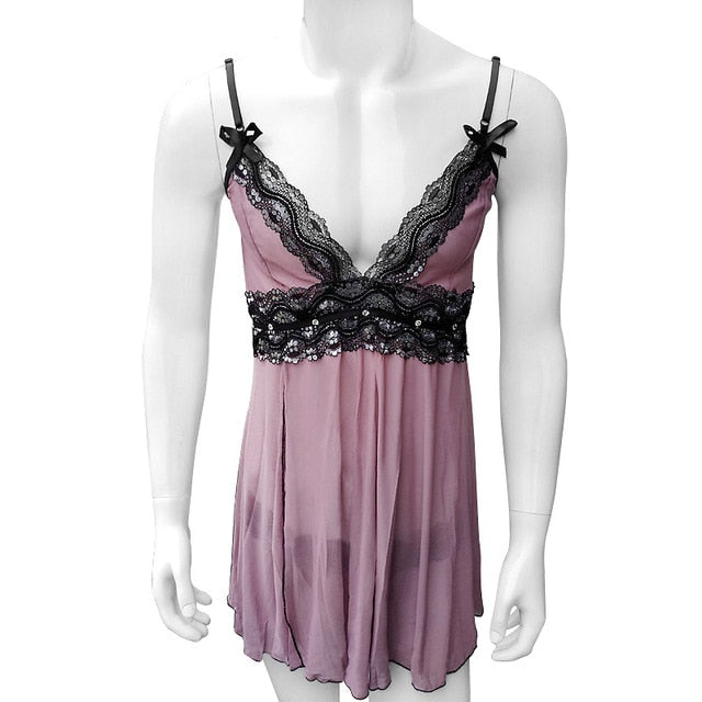 "Sissy Danielle" Sheer Babydoll - Sissy Lux