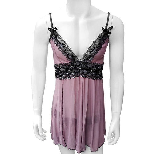 "Sissy Danielle" Sheer Babydoll - Sissy Lux