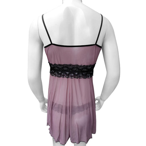 "Sissy Danielle" Sheer Babydoll - Sissy Lux