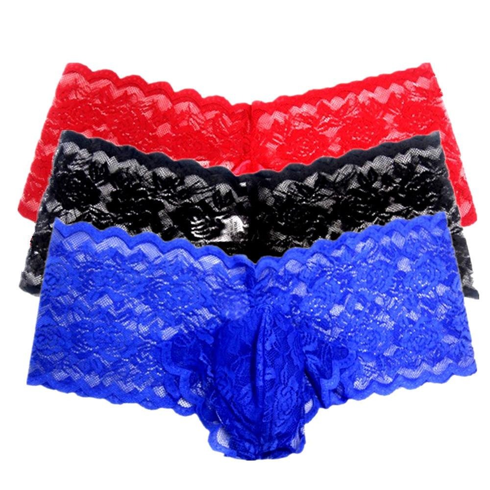 "Sissy Nicole" Lace Pouch Panties Set - Sissy Lux