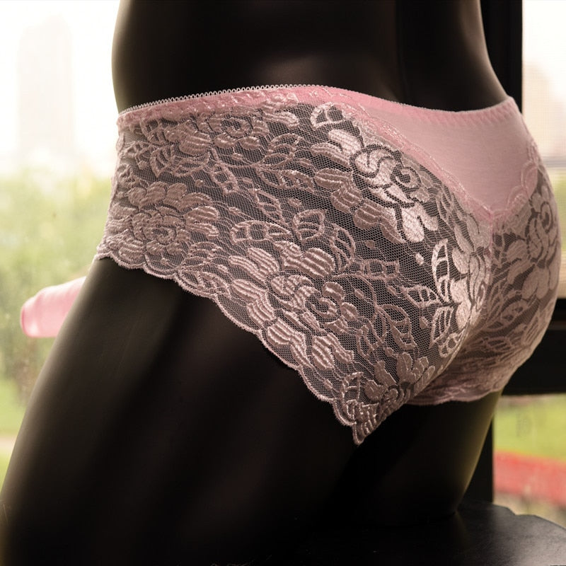 Erotic Sissy Lace Panties - Sissy Lux