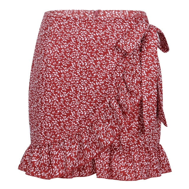 Sissy Spring Floral Skirt - Sissy Lux