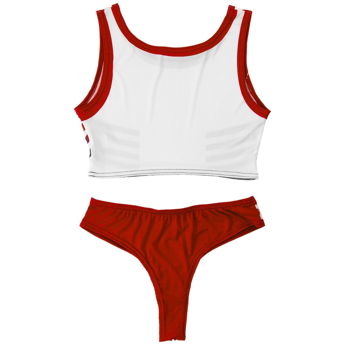 Cute Schoolgirl Crotchless Uniform - Sissy Lux