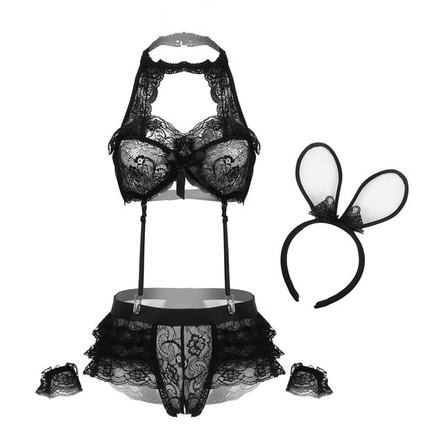 "Sissy Stephanie" Rabbit Costume - Sissy Lux