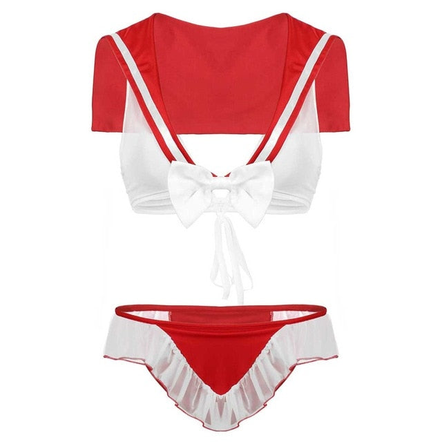 "Sissy Carol" Schoolgirl Sailor Uniform - Sissy Lux