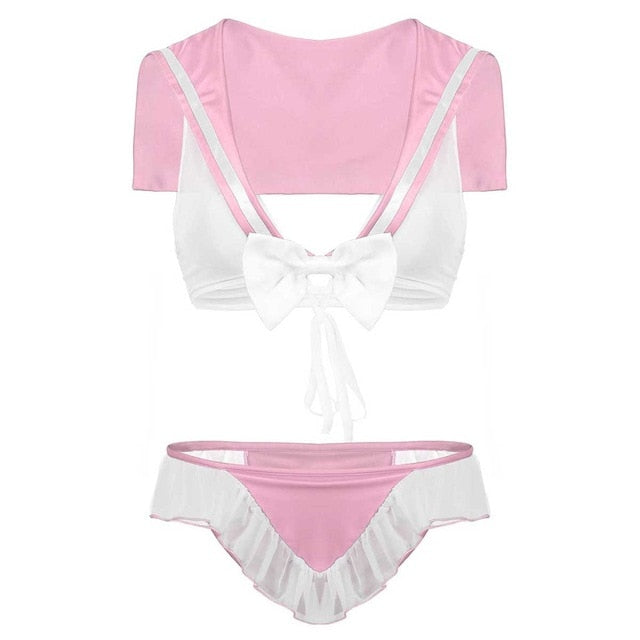 "Sissy Carol" Schoolgirl Sailor Uniform - Sissy Lux