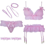 Load image into Gallery viewer, Frilly Lingerie Set - Sissy Lux
