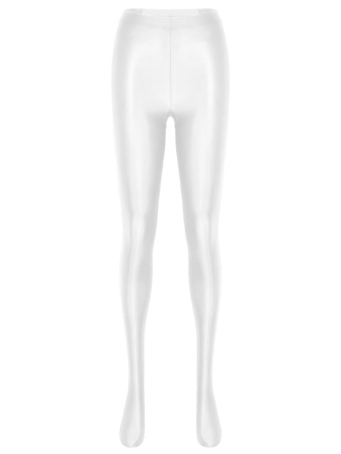 Shiny Pink Tights - Sissy Lux