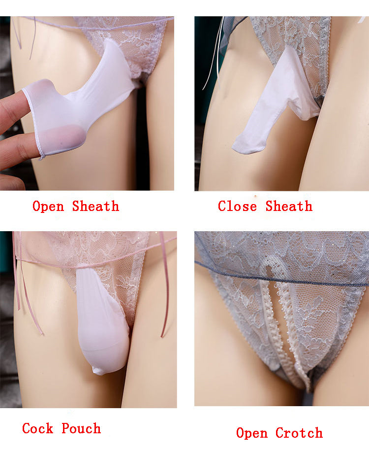 "U Love It" Cock Sock Panties - Sissy Lux