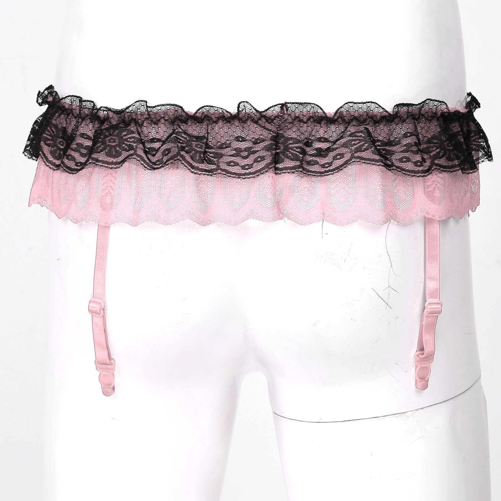 "Sissy Olga" Lace Garter Belt - Sissy Lux