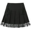 Cute Black Pleated Skirt - Sissy Lux