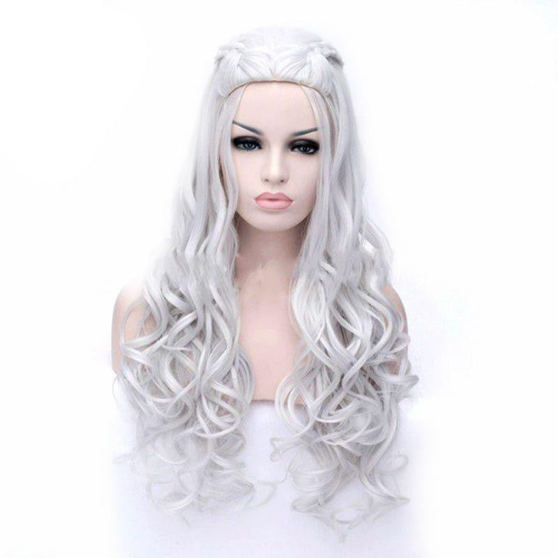 Long Curly Braided Wig - Sissy Lux