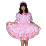 Load image into Gallery viewer, Lockable Pink Sissy Dress - Sissy Lux
