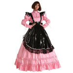 Load image into Gallery viewer, Lockable Long Sissy Maid Dress - Sissy Lux
