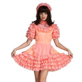 Lockable Ruffles Maid Dress - Sissy Lux