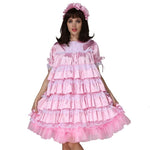Load image into Gallery viewer, Lockable Pink Dress - Sissy Lux

