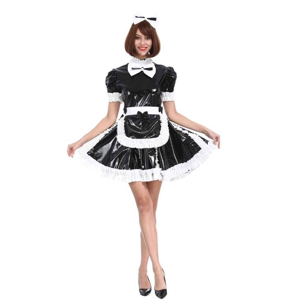 Lockable Maid Dress - Sissy Lux