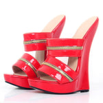 Load image into Gallery viewer, Wedge Platform Sandals - Sissy Lux
