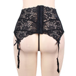 Load image into Gallery viewer, High Waist Lace Garter Belt - Sissy Lux
