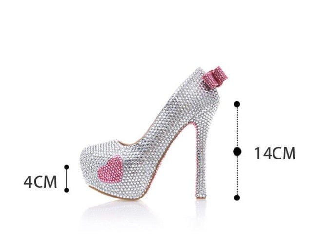 Spoiled Sissy Crystal Pumps - Sissy Lux