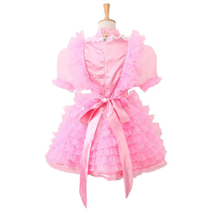 Pink Sissy Maid Dress - Sissy Lux