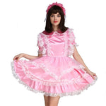 Load image into Gallery viewer, Lockable Pink Sissy Maid Dress - Sissy Lux

