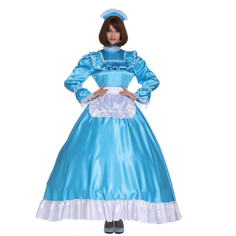 Lockable Sissy Maid Dress - Sissy Lux