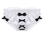 Load image into Gallery viewer, &quot;Sissy Abby&quot; Ruffled Lace Satin Panties - Sissy Lux
