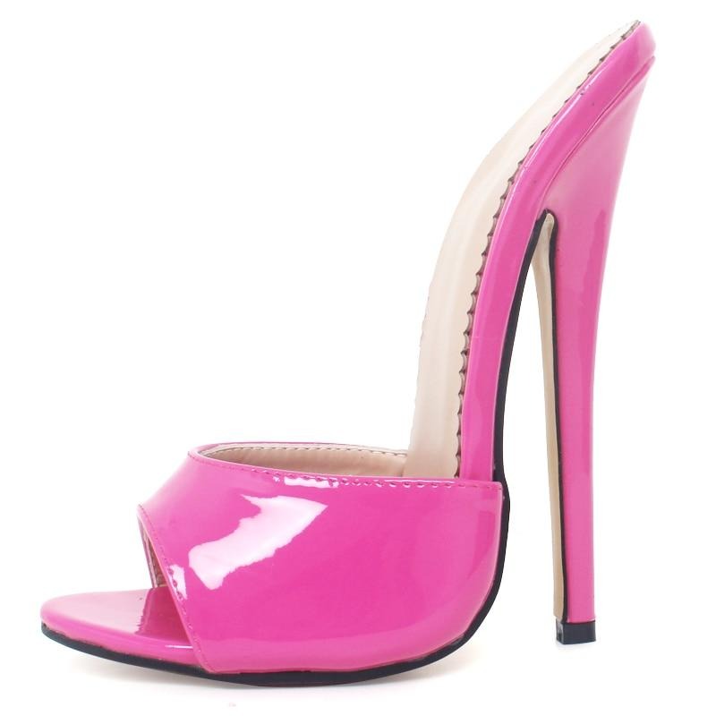 Sexy Peep Toe Pumps - Sissy Lux