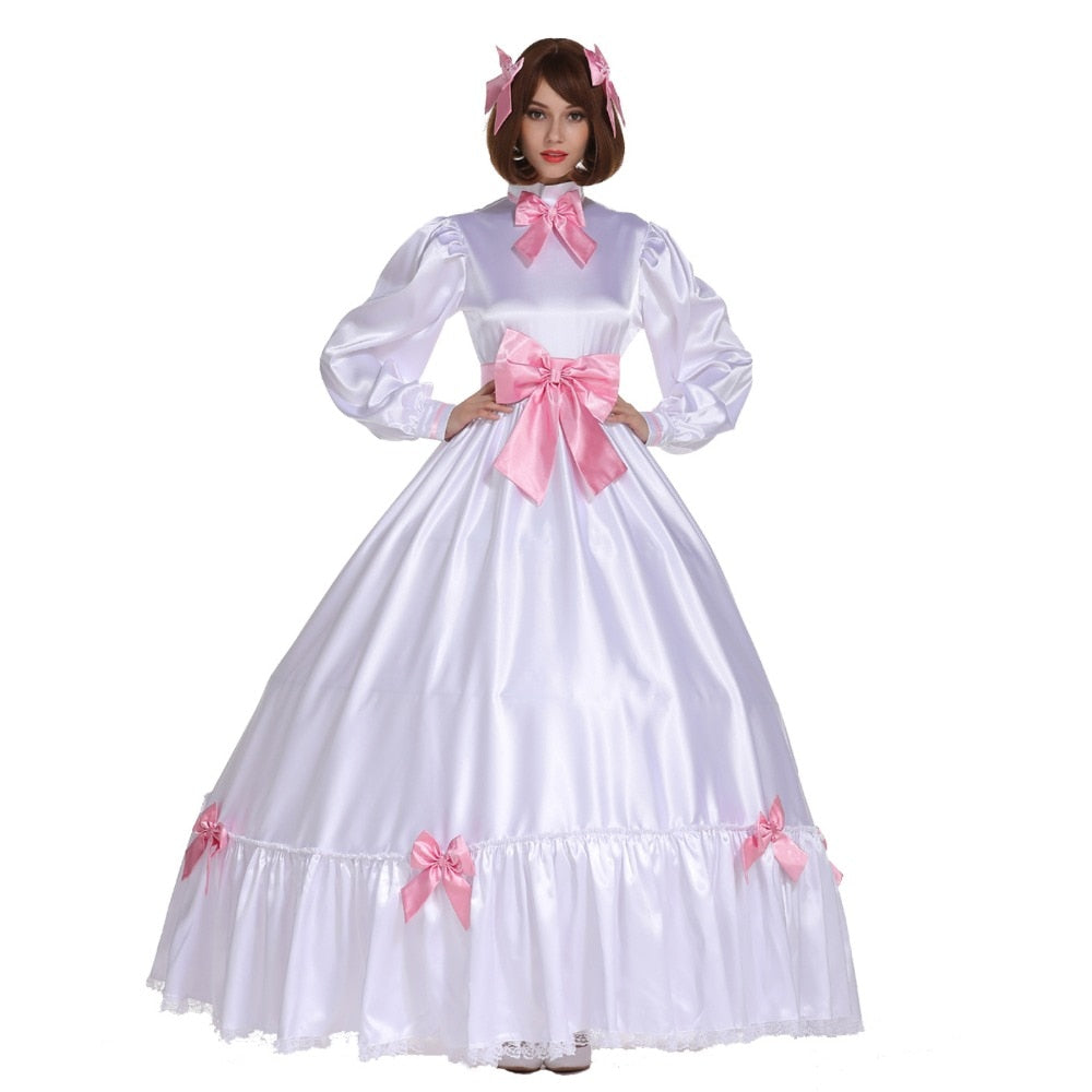 Sissy Girl Bow Dress - Sissy Lux