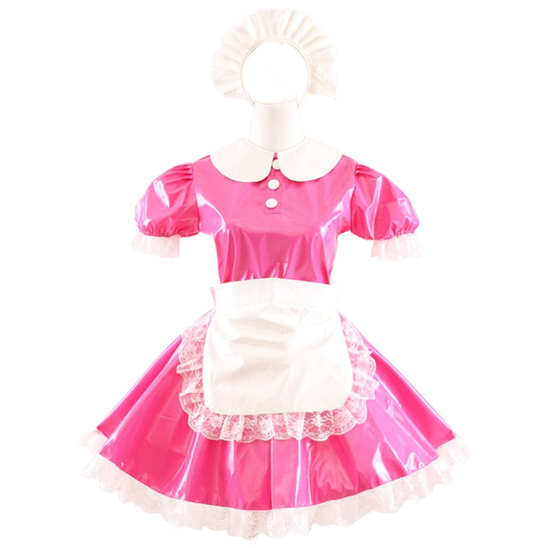 Pink Sissy Maid Dress - Sissy Lux