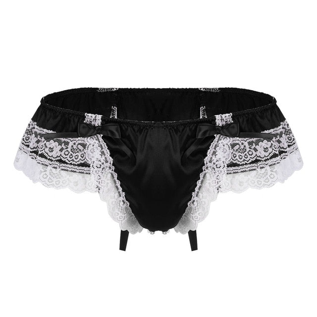 "Sissy Brie" Satin Panties - Sissy Lux