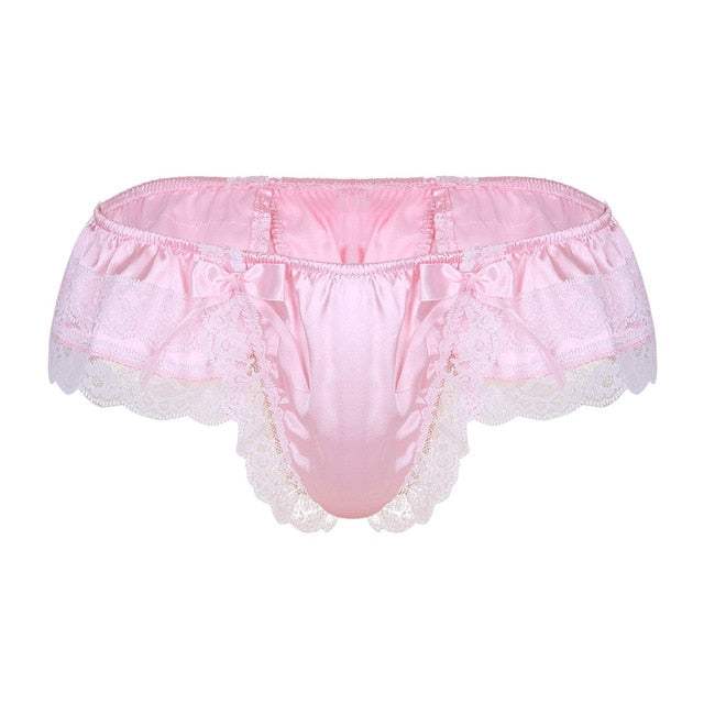 "Sissy Brie" Satin Panties - Sissy Lux