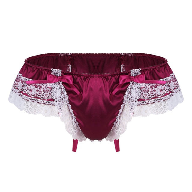 "Sissy Brie" Satin Panties - Sissy Lux
