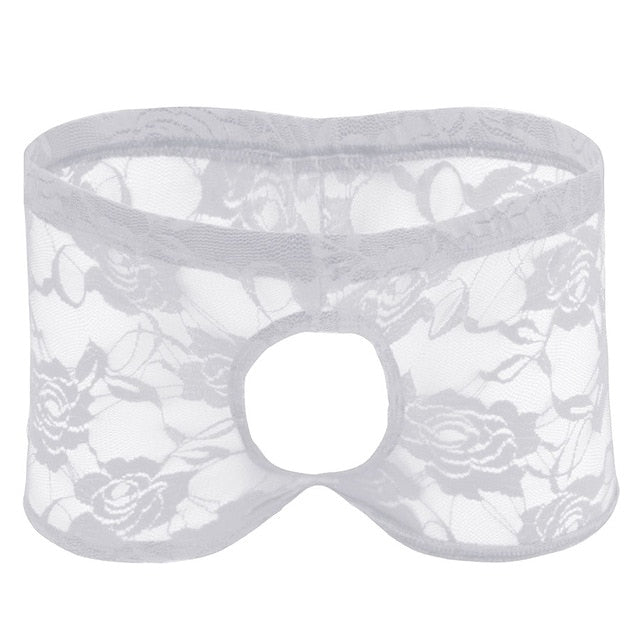 "Sissy Linda" Lace Boxer Shorts - Sissy Lux